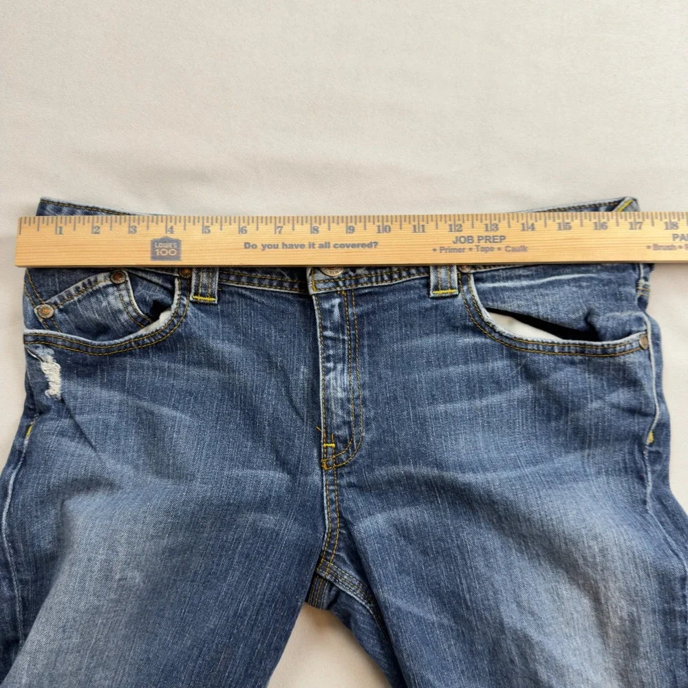 Banana Republic Womens Boot‎ Cut Jeans Size 14 Medium Wash Blue 362119-00-1